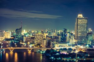 Bangkok city at night poker room bangkok